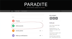 Desktop Screenshot of paradite.com